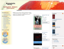 Tablet Screenshot of koenigsdorfer-verlag.de